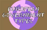 European Government Types